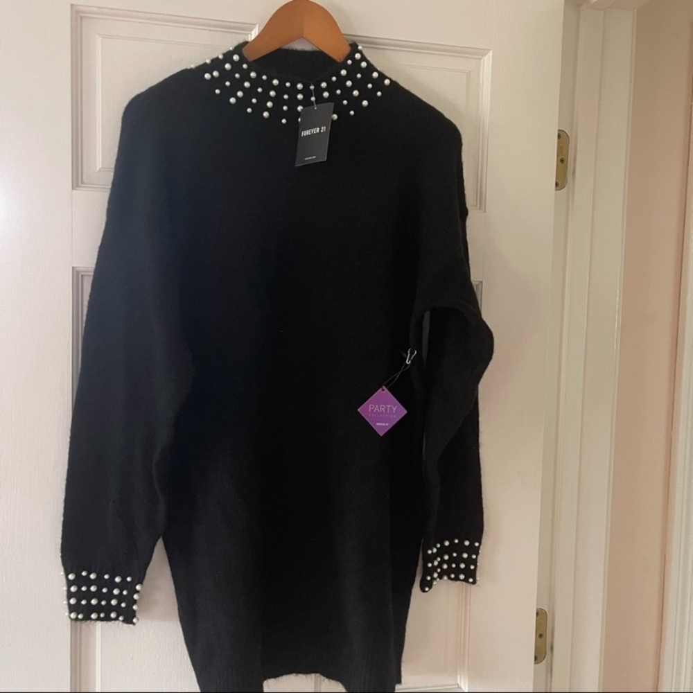 Pearl sweater dress